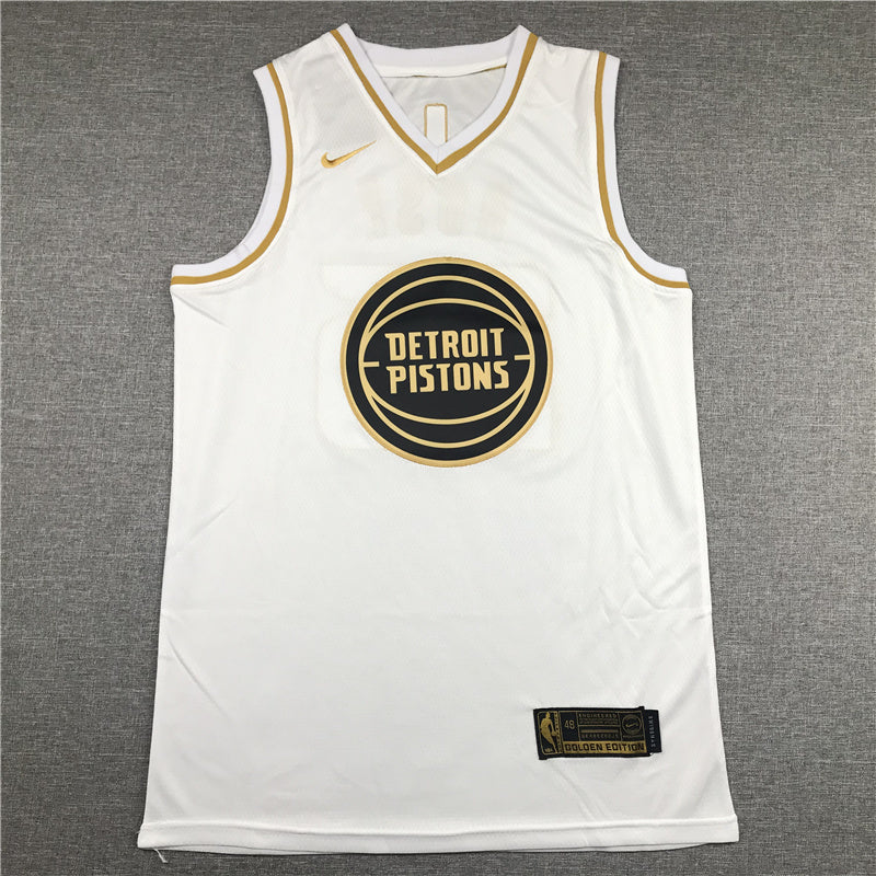 Detroit Pistons #25 Derrick Rose Style 1 Basketball Jersey basketball jersey product view 1