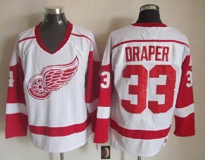 Detroit Red Wings Red Wings Style 16 Hockey Jersey hockey jersey product view 1