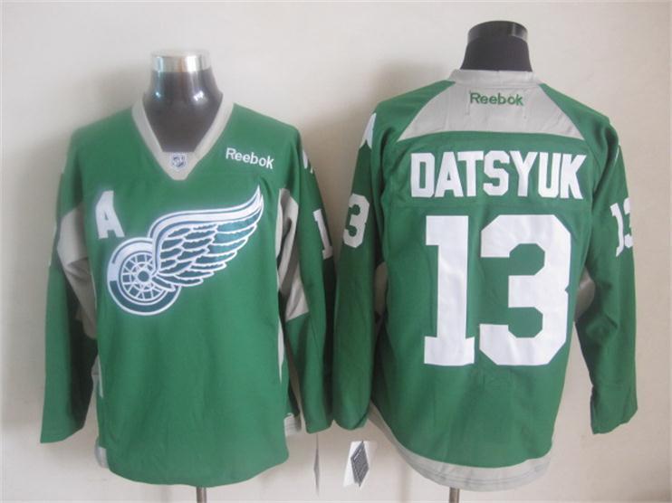 Detroit Red Wings Red Wings Style 24 Hockey Jersey hockey jersey product view 1