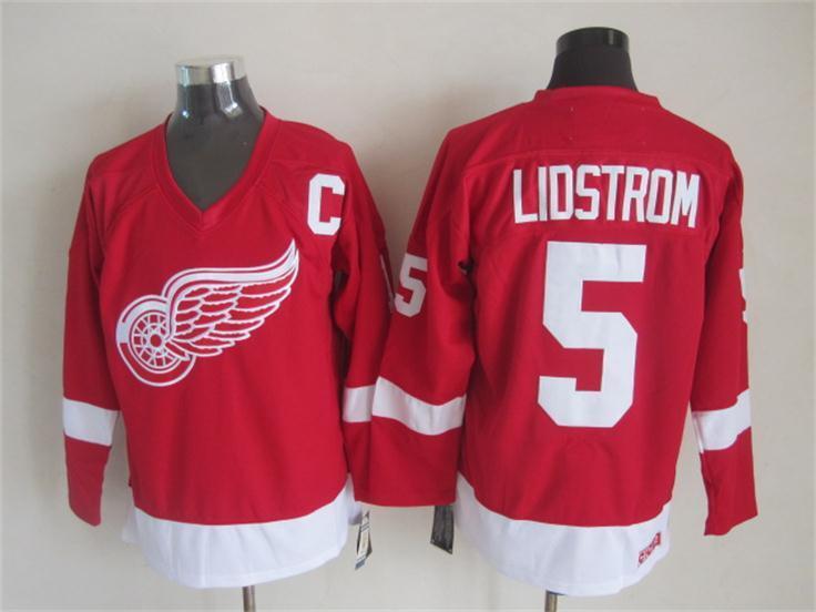 Detroit Red Wings Red Wings Style 29 Hockey Jersey hockey jersey product view 1