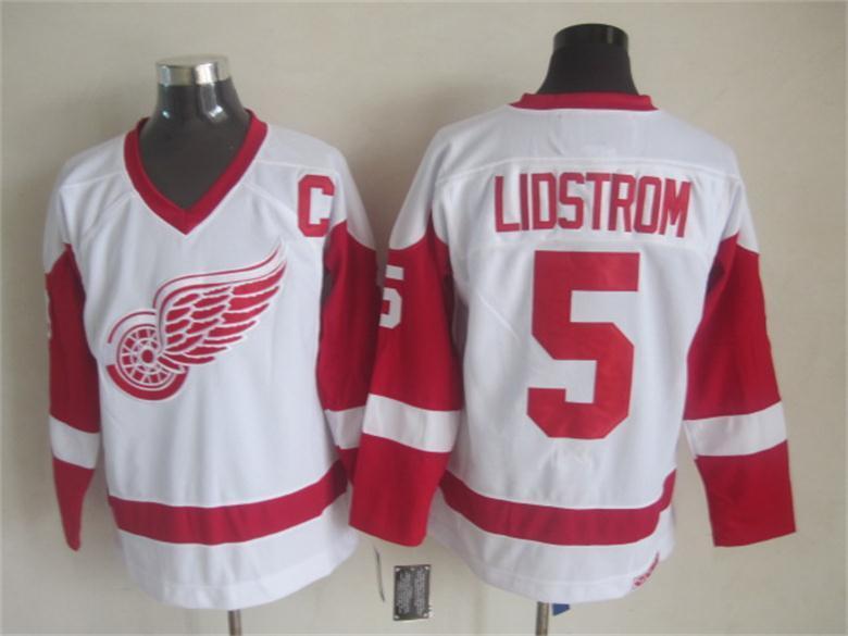 Detroit Red Wings Red Wings Style 36 Hockey Jersey hockey jersey product view 1