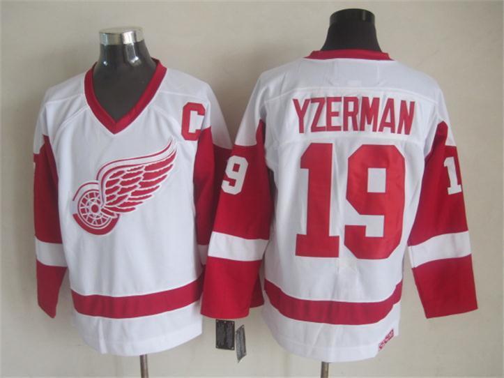 Detroit Red Wings Red Wings Style 37 Hockey Jersey hockey jersey product view 1