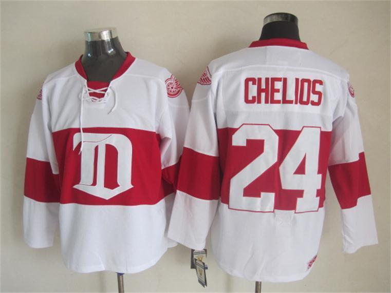 Detroit Red Wings Red Wings Style 40 Hockey Jersey hockey jersey product view 1