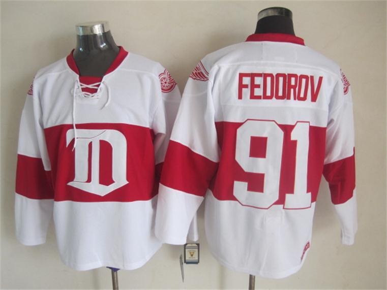 Detroit Red Wings Red Wings Style 43 Hockey Jersey hockey jersey product view 1