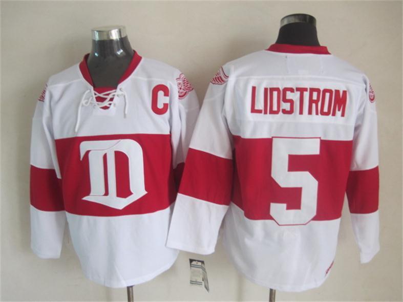 Detroit Red Wings Red Wings Style 45 Hockey Jersey hockey jersey product view 1