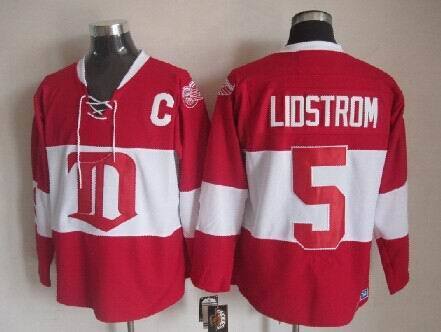 Detroit Red Wings Red Wings Style 9 Hockey Jersey hockey jersey product view 1