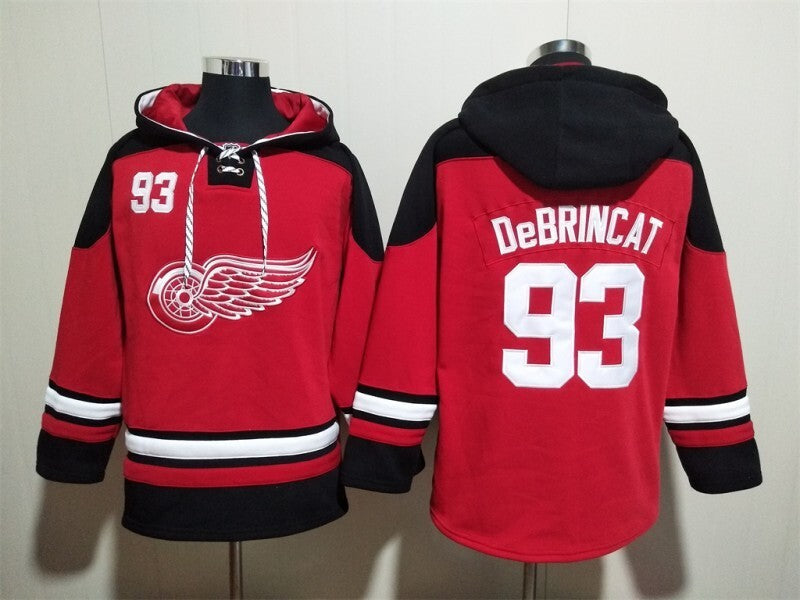 Detroit Red Wings #93 Alex DeBrincat Style 3 Hockey Jersey hockey jersey product view 1