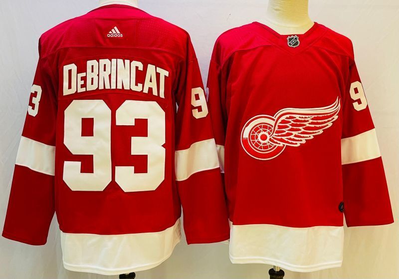 Detroit Red Wings #93 Alex DeBrincat Style 7 Hockey Jersey hockey jersey product view 1
