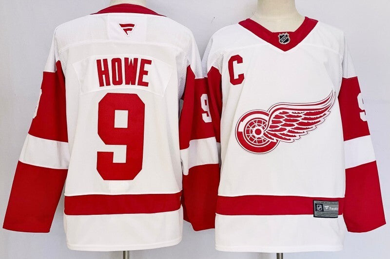 Detroit Red Wings #9 Gordie Howe Style 2 Hockey Jersey hockey jersey product view 1