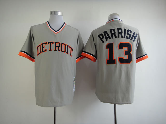 Detroit Tigers #13 Baseball Jersey baseball jersey product view 1