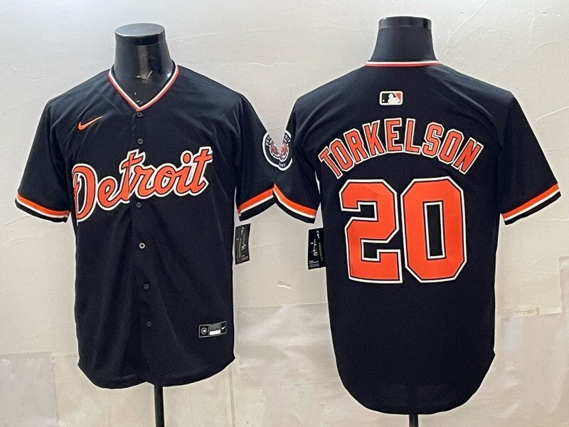Detroit Tigers #20 Spencer Torkelson Tigers Special V2 Style 1 Baseball Jersey baseball jersey product view 1