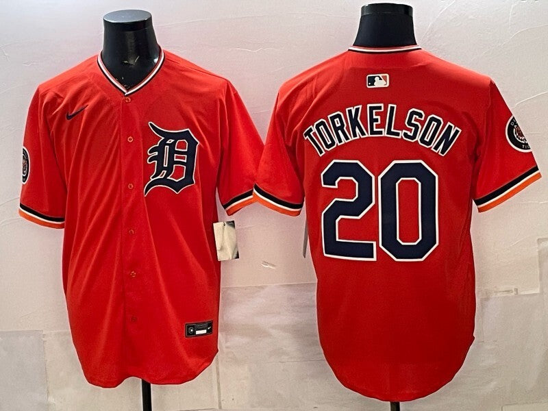 Detroit Tigers #20 Spencer Torkelson Tigers Special V2 Style 2 Baseball Jersey baseball jersey product view 1