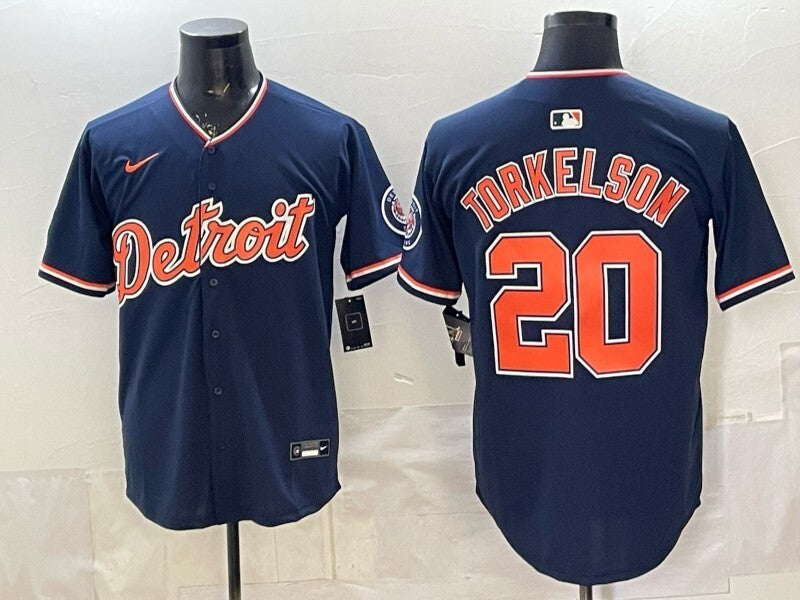 Detroit Tigers #20 Spencer Torkelson Tigers Special V2 Style 3 Baseball Jersey baseball jersey product view 1