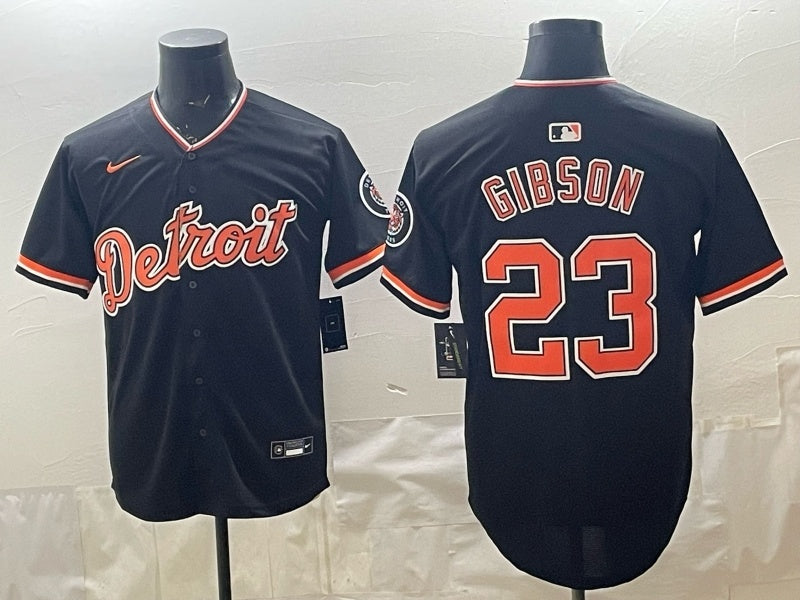 Detroit Tigers #23 Kirk Gibson Tigers Special V2 Style 2 Baseball Jersey baseball jersey product view 1
