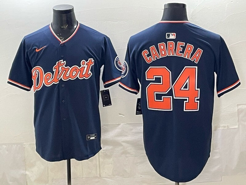 Detroit Tigers #24 Miguel Cabrera Tigers Special V2 Style 3 Baseball Jersey baseball jersey product view 1