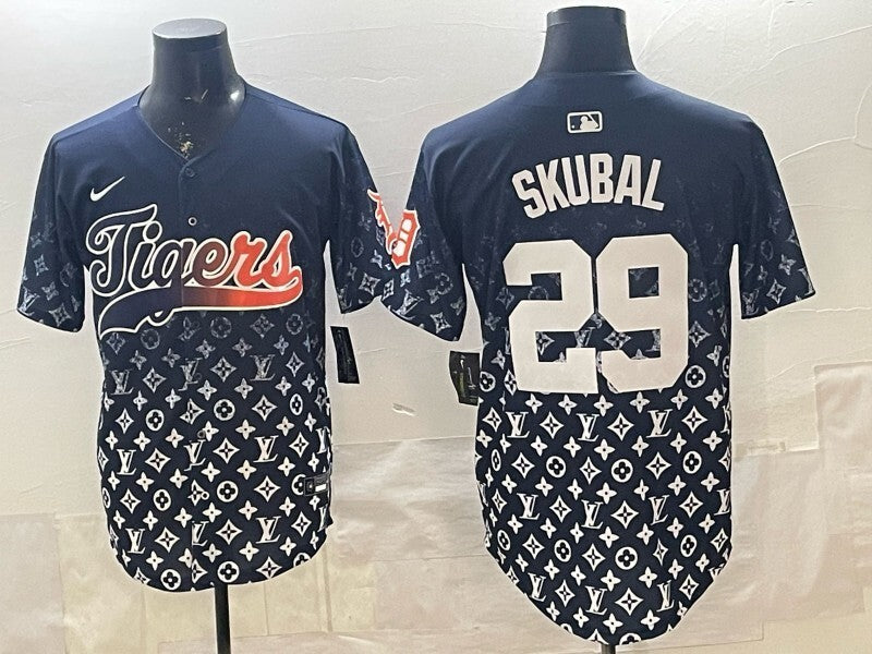 Detroit Tigers #29 Tarik Skubal Tigers Special Edition Style 1 Baseball Jersey baseball jersey product view 1