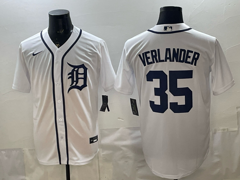 Detroit Tigers #35 Verlandea Tigers Adult Style 1 Baseball Jersey baseball jersey product view 1