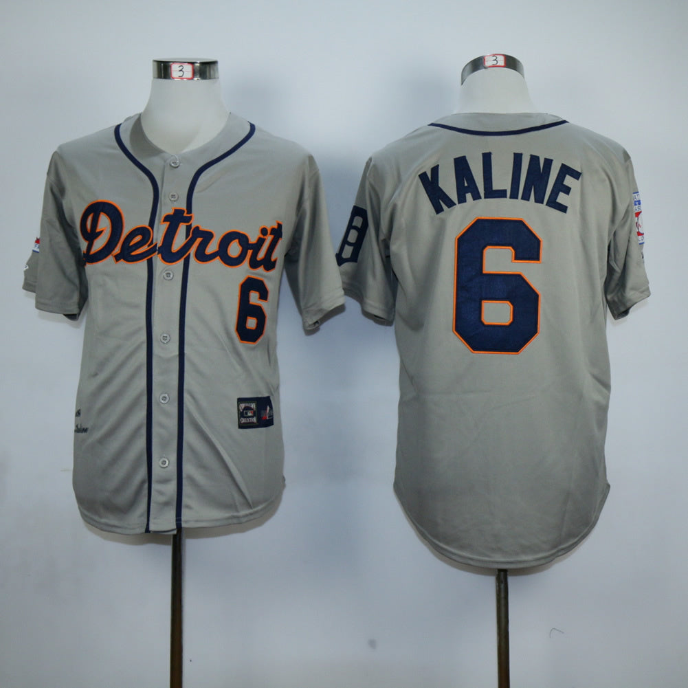 Detroit Tigers #6 Al Kaline Style 7 Baseball Jersey baseball jersey product view 1