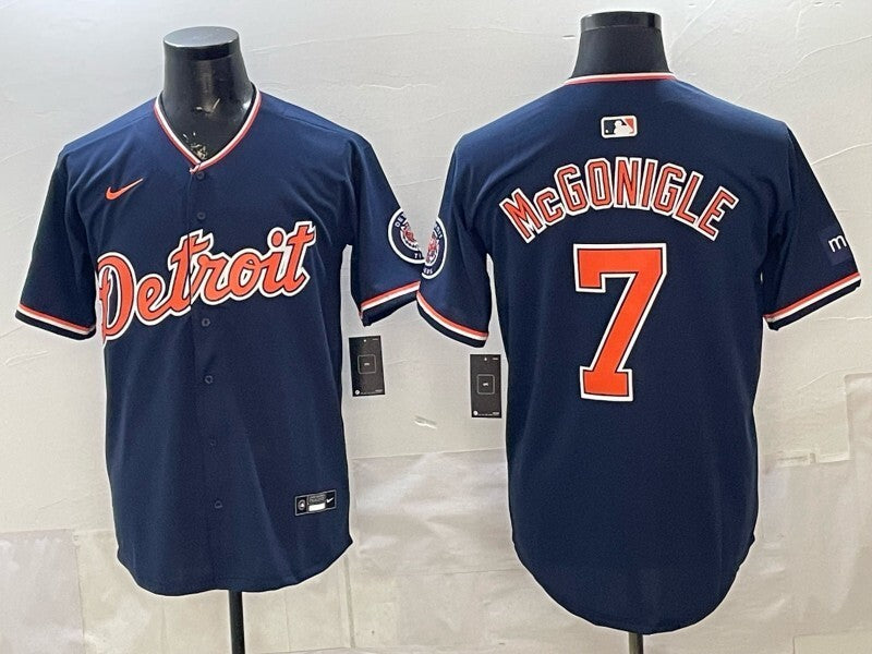 Detroit Tigers #7 Kevin McGonigle Tigers Special Edition Style 2 Baseball Jersey baseball jersey product view 1