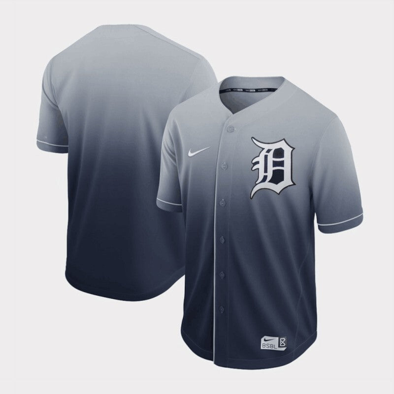 Detroit Tigers blank Baseball Jersey baseball jersey product view 1