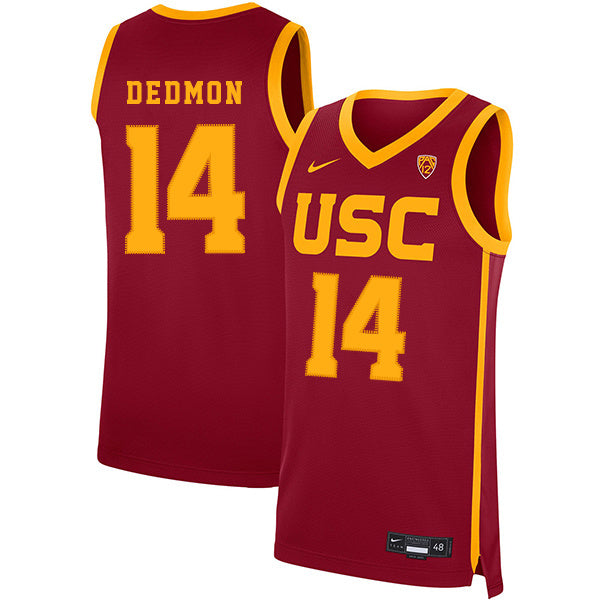 Dewayne Dedmon 14 Red College Football Jersey football jersey product view 1