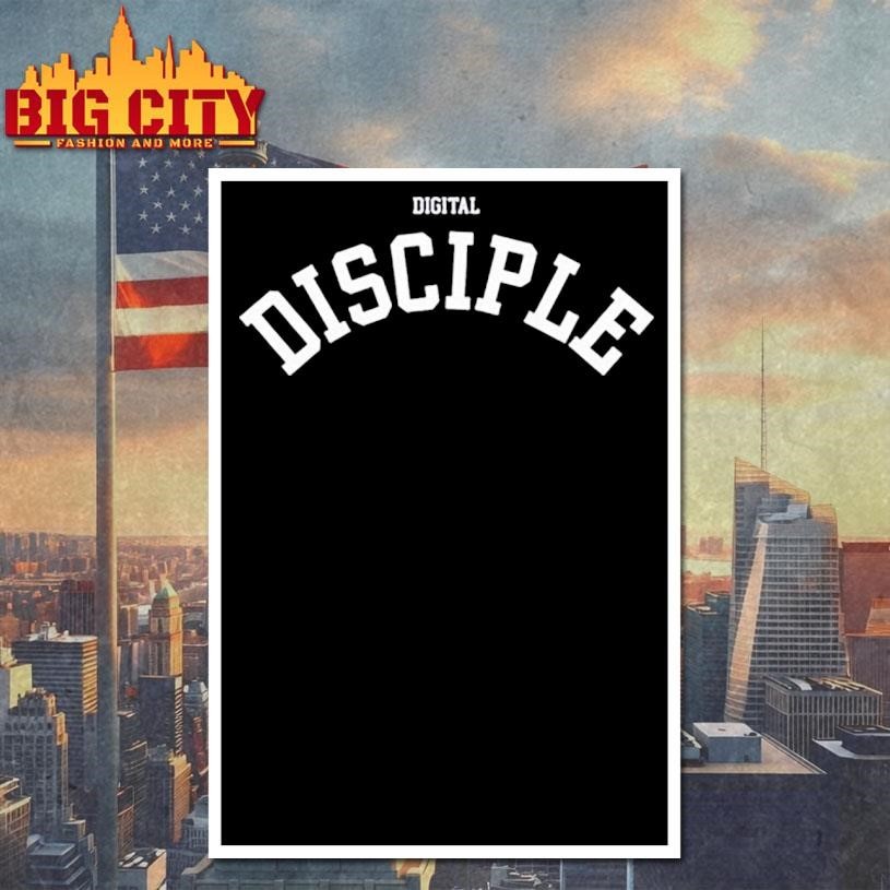 Digital Disciple Arc Black - Adult & Kids T-Shirts, Sweatshirts & Hoodies apparel design preview 4