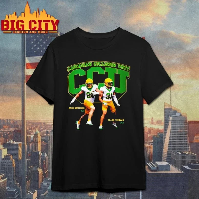 Dillon Thieneman Oregon Football Caucasian Collision Unit Ccu shirt Unisex T-shirt, Sweatshirt, Hoodie, Long Sleeve Tee - T-Shirt, Sweatshirt, Hoodie