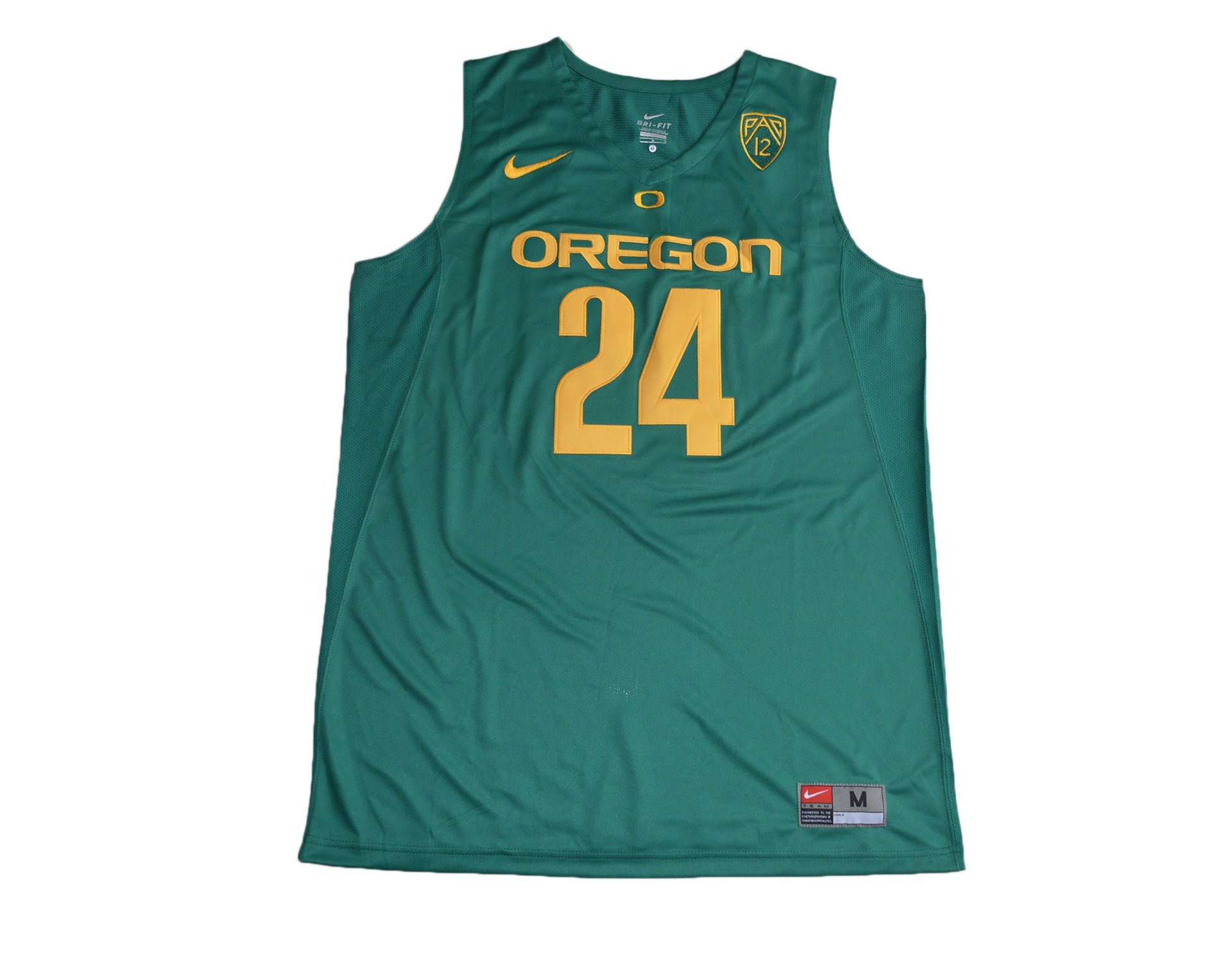Dillon Brooks 24 Green 1 College Football Jersey football jersey product view 1