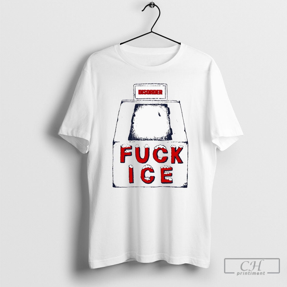 Disorder Fuck Ice Shirt Tee Unisex T-shirt, Sweatshirt, Hoodie, Long Sleeve Tee - T-Shirt, Sweatshirt, Hoodie