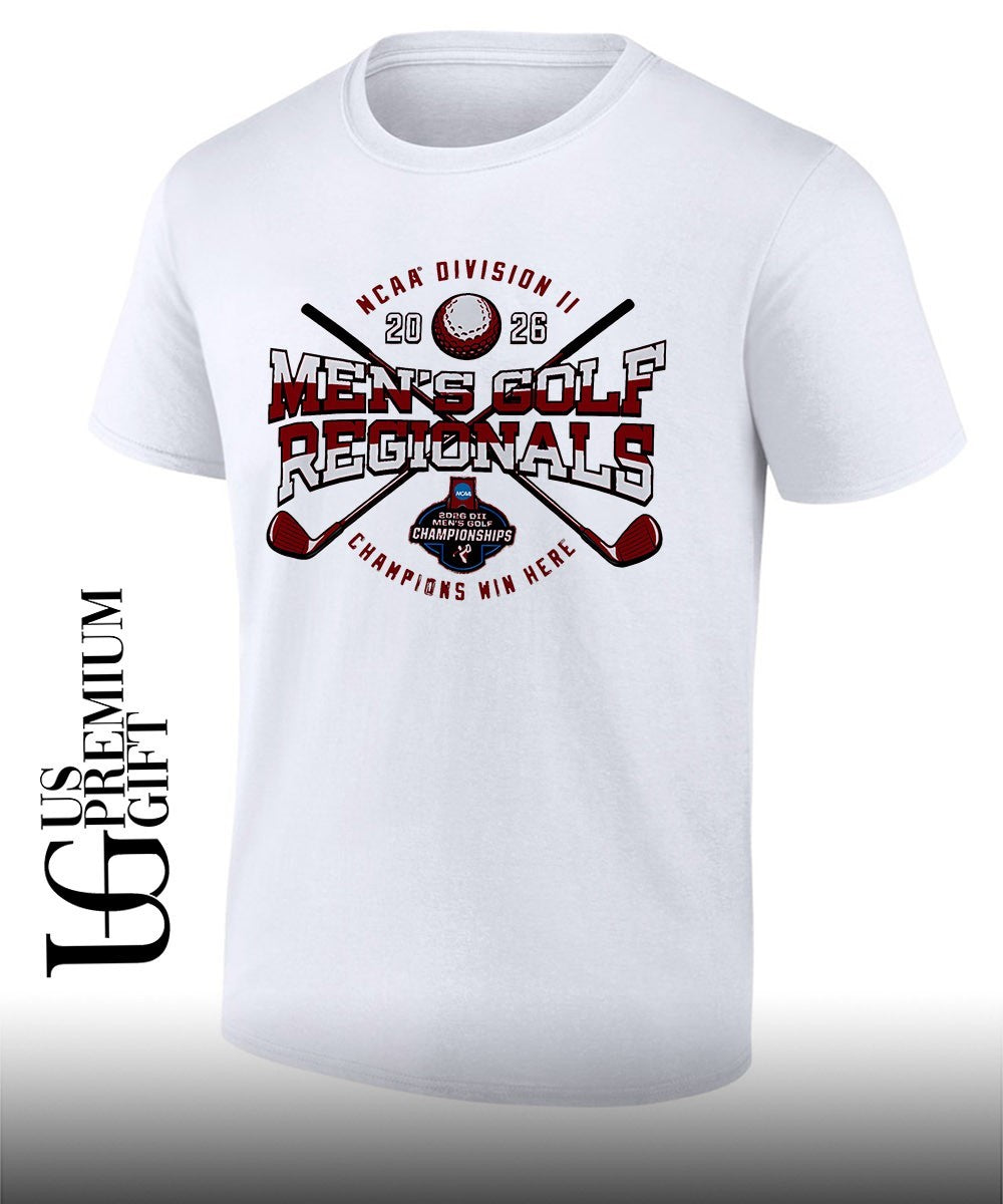 Division II Mens Golf Regionals Champions Win Here 2026 shirt Unisex T-shirt, Sweatshirt, Hoodie, Long Sleeve Tee - T-Shirt, Sweatshirt, Hoodie