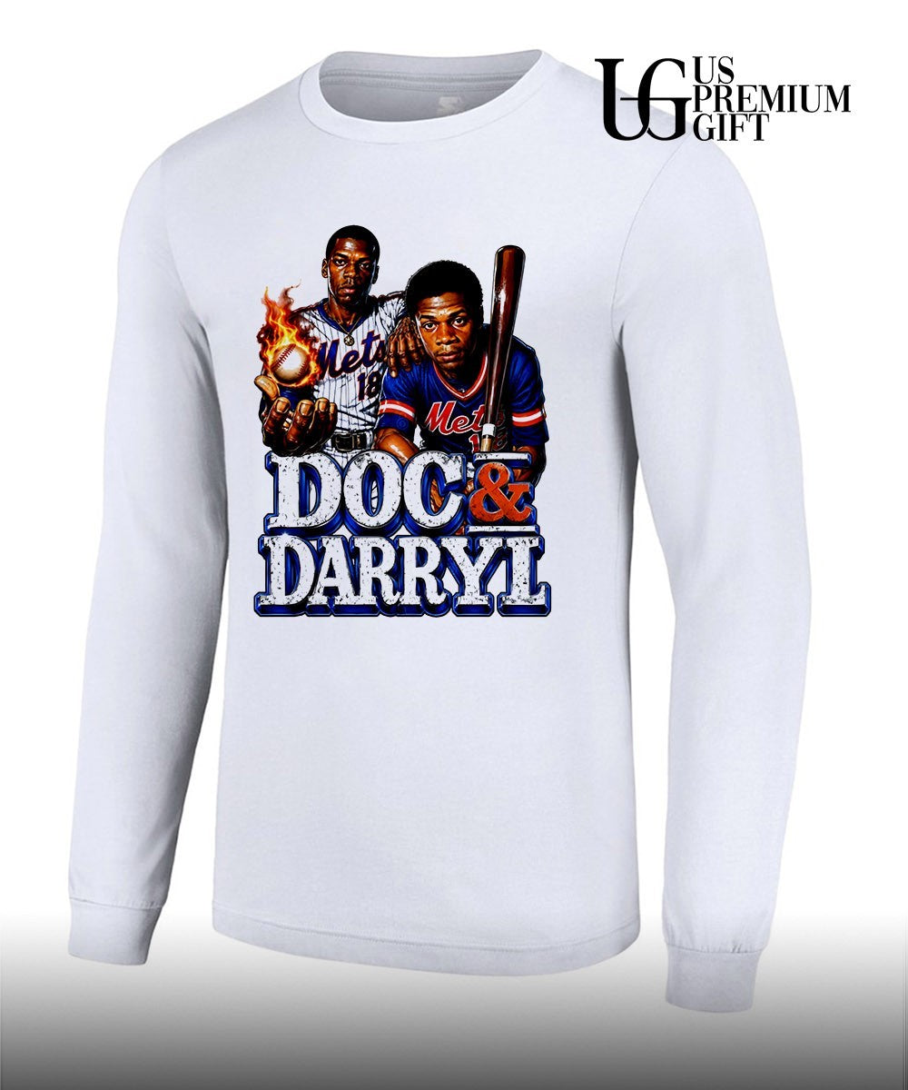 Doc abd Darryl New York Mets NBA - Adult & Kids T-Shirts, Sweatshirts & Hoodies apparel design preview 3