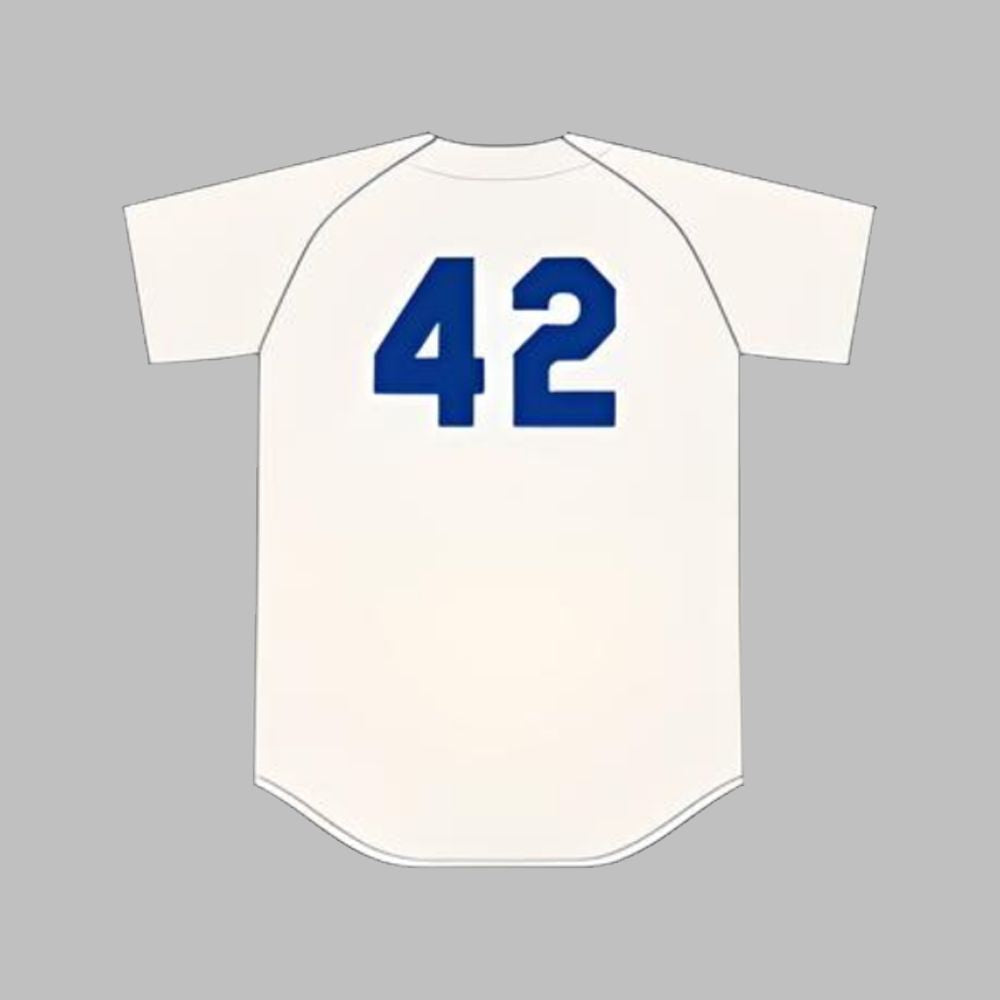 Dodgers Jackie Robinson Jersey Giveaway 2025 - Grishko.com baseball jersey product view 3