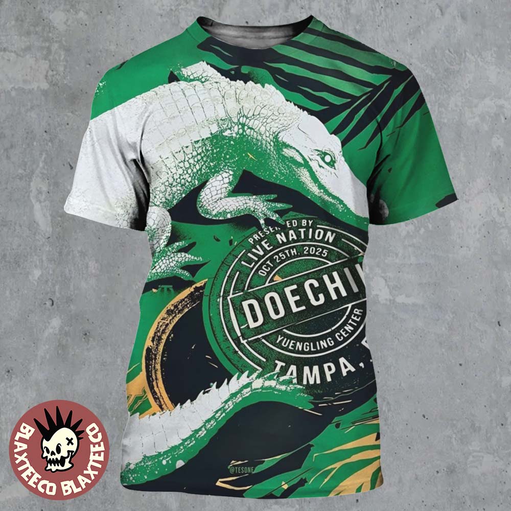 Doechii Tampa Florida 2025 Event Poster At Yuengling Center On October 25 2025 All Over Print Shirt - T-Shirt, Sweatshirt, Hoodie