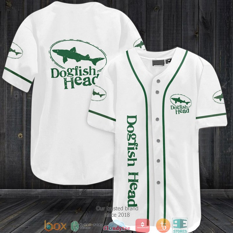BEST Dogfish Head Brewery Baseball Jersey baseball jersey product view 1