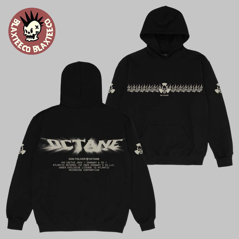 Don Toliver Octane Merch Octane Skull Hoodie Unisex T-shirt, Sweatshirt, Hoodie, Long Sleeve Tee - T-Shirt, Sweatshirt, Hoodie