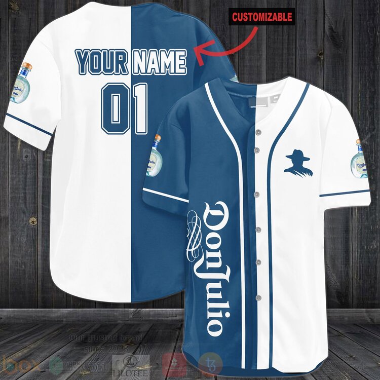 FASHION Don Julio Personalized Baseball Jerseys Botton Shirt baseball jersey product view 1