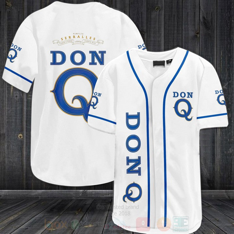 FASHION Don Q Serralles Baseball Jerseys Botton Shirt baseball jersey product view 1
