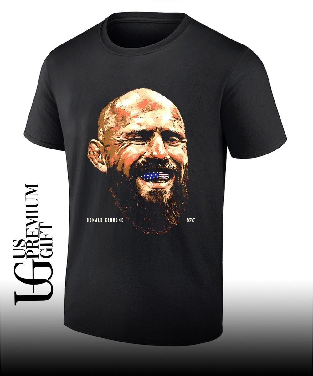 Donald Cerrone USA Mouthpiece big head shirt Unisex T-shirt, Sweatshirt, Hoodie, Long Sleeve Tee - T-Shirt, Sweatshirt, Hoodie
