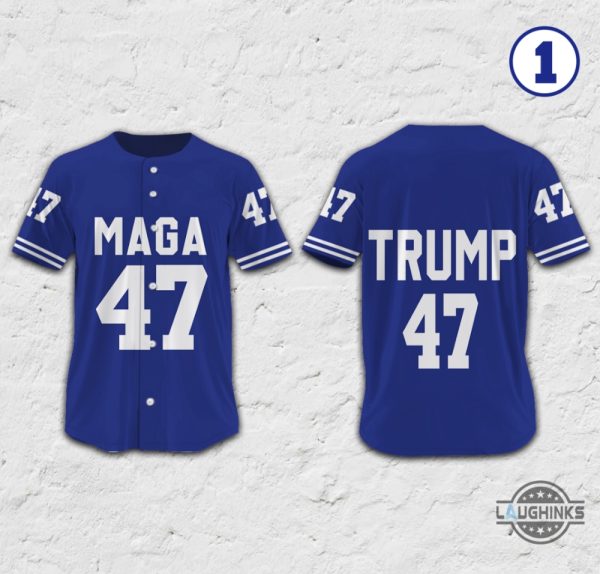Donald Trump Agenda 47 Baseball Jersey Shirt Maga Shirts Gift For Republican Patriotic Design baseball jersey product view 1