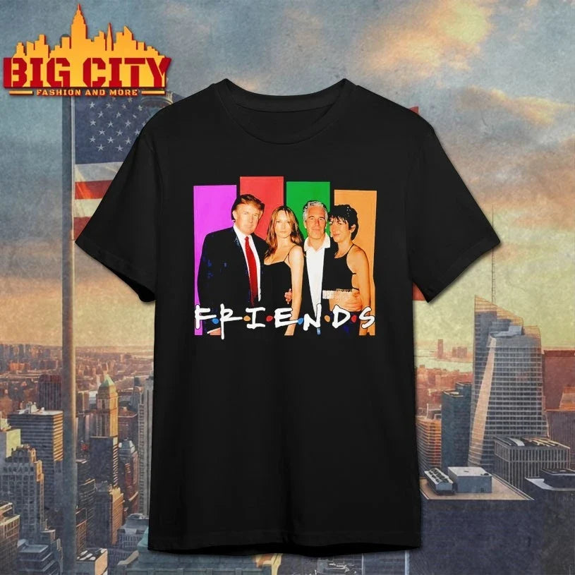 Donald Trump And Jeffrey Epstein Best Friends shirt Unisex T-shirt, Sweatshirt, Hoodie, Long Sleeve Tee - T-Shirt, Sweatshirt, Hoodie