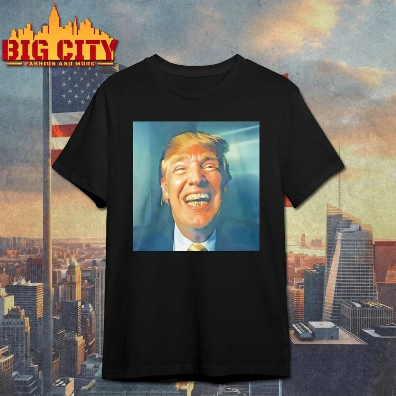 Donald Trump Grillz Teeth Photo shirt Unisex T-shirt, Sweatshirt, Hoodie, Long Sleeve Tee - T-Shirt, Sweatshirt, Hoodie