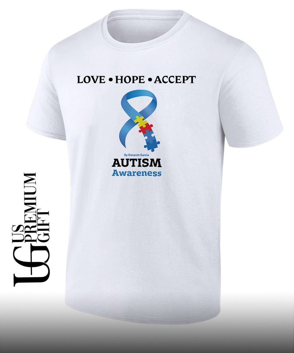 Donavin Garcia Linden FMBA Autism Awareness shirt Unisex T-shirt, Sweatshirt, Hoodie, Long Sleeve Tee - T-Shirt, Sweatshirt, Hoodie