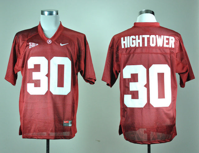 Dont'a Hightower 30 Red College Football Jersey football jersey product view 1