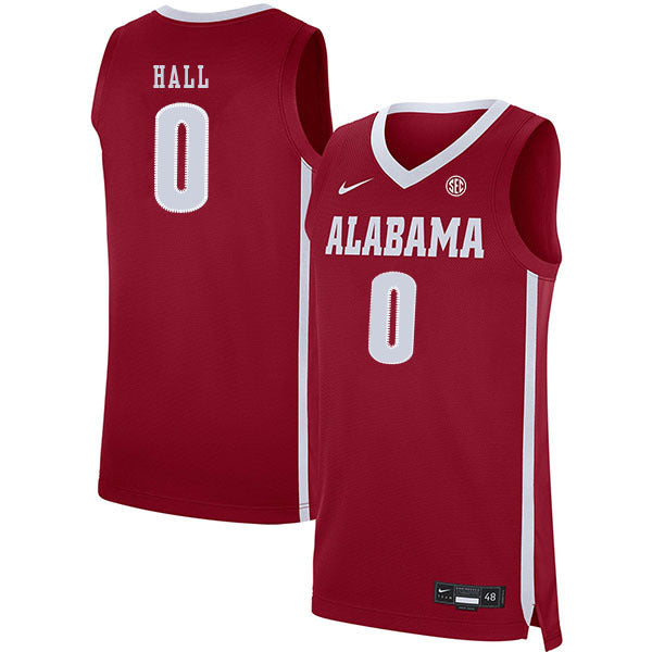 Donta Hall 0 Red College Football Jersey football jersey product view 1