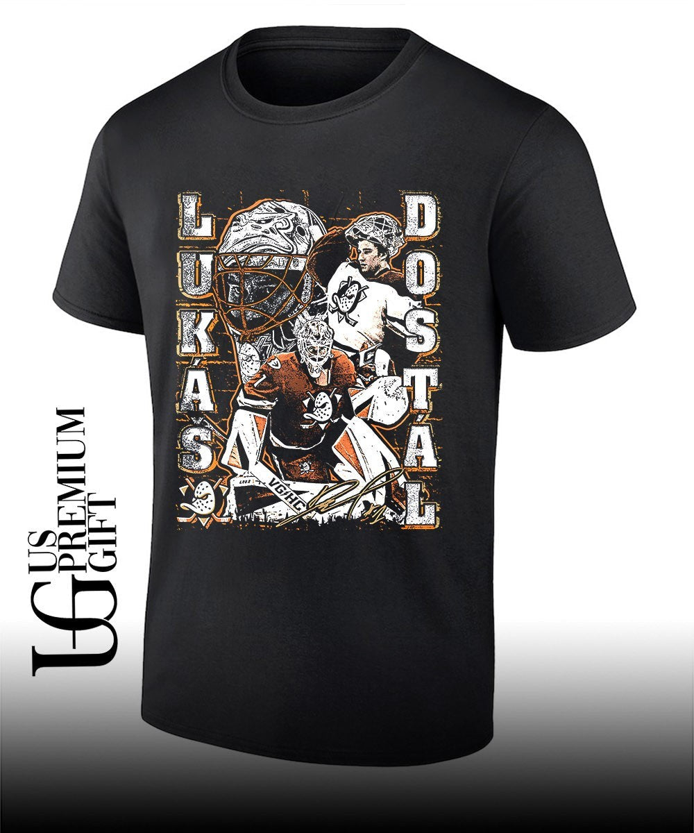 Dostal The Dostwall Anaheim Ducks hockey 2026 signature shirt Unisex T-shirt, Sweatshirt, Hoodie, Long Sleeve Tee - T-Shirt, Sweatshirt, Hoodie