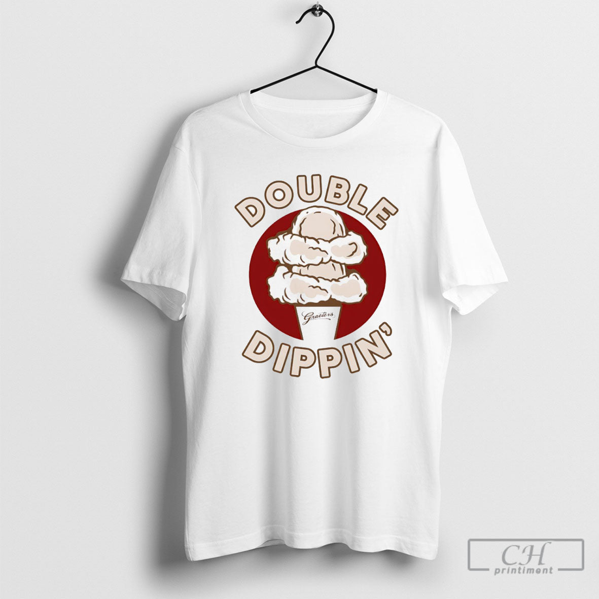 Double Dippin Ice Cream Shirt Tee Unisex T-shirt, Sweatshirt, Hoodie, Long Sleeve Tee - T-Shirt, Sweatshirt, Hoodie
