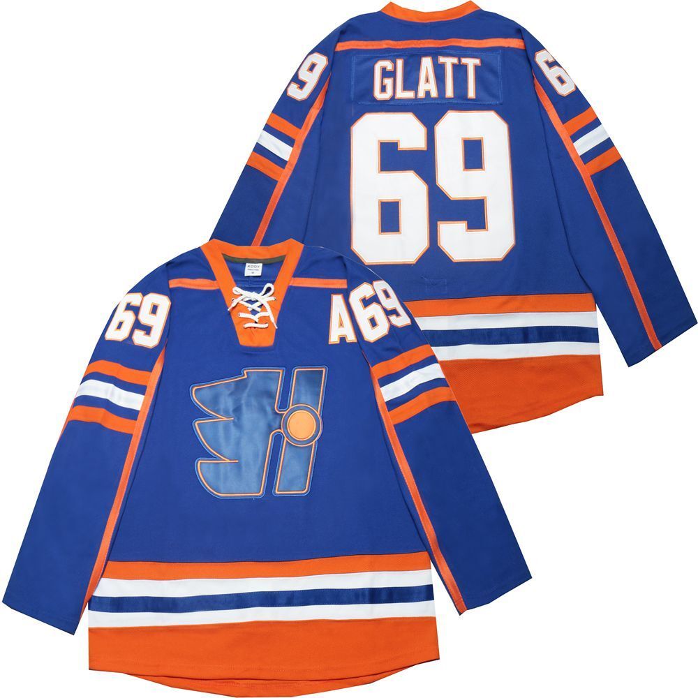Doug The Thug #69 Glatt College Football Jersey football jersey product view 1