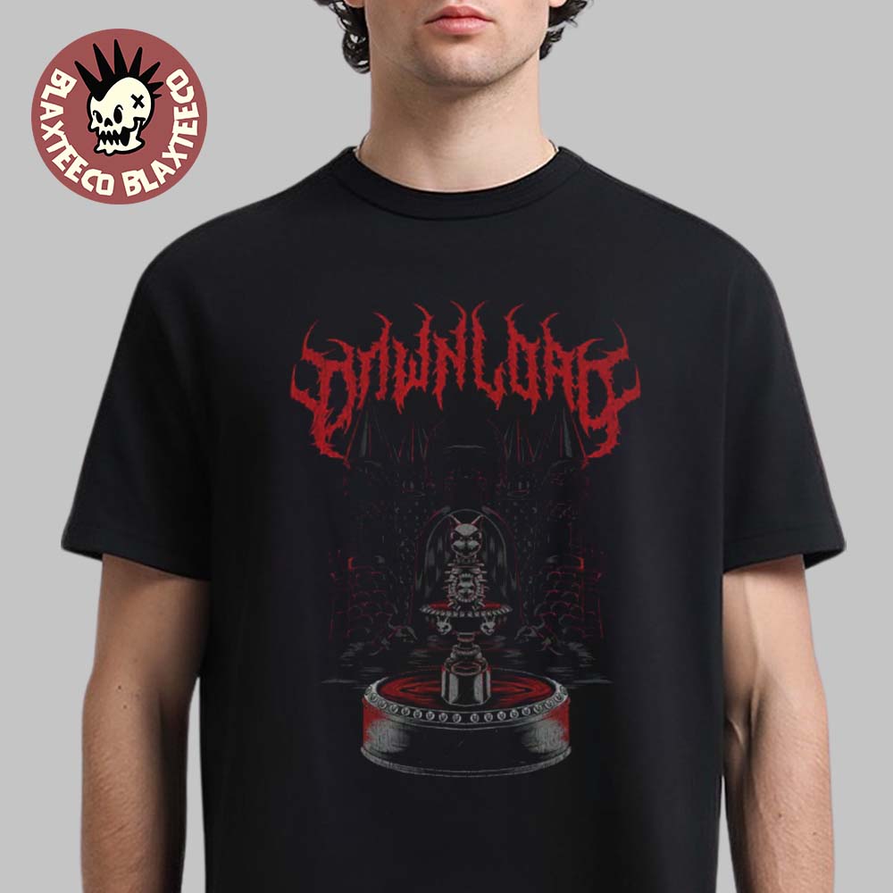 Download Festival 2026 Merch In Donnington UK From 10 To 14 June 2026 Blood Fountain T-Shirt - T-Shirt, Sweatshirt, Hoodie