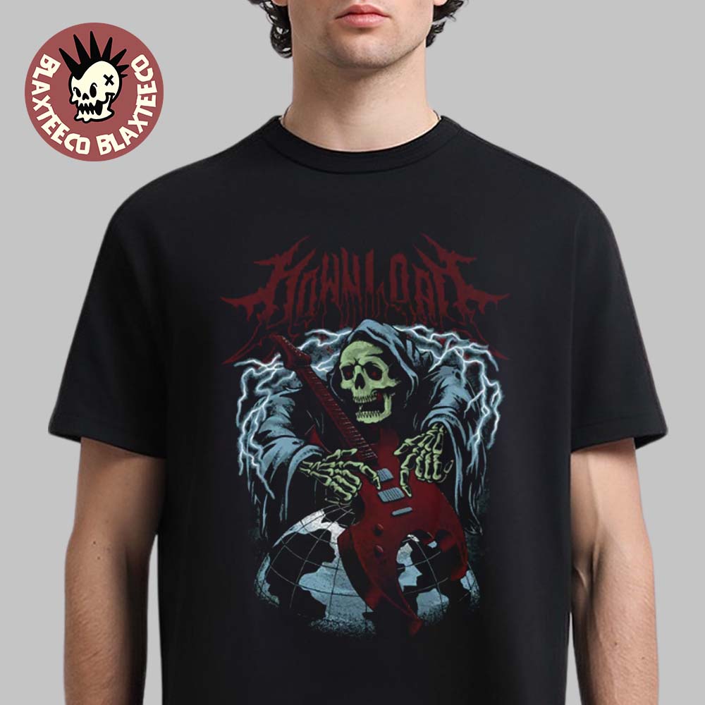 Download Festival 2026 Merch In Donnington UK From 10 To 14 June 2026 Riff Reaper T-Shirt Unisex T-shirt, Sweatshirt, Hoodie, Long Sleeve Tee - T-Shirt, Sweatshirt, Hoodie