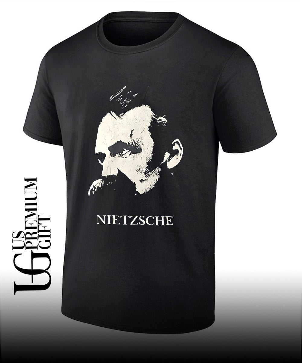 Dragon wearing Friedrich Nietzsche shirt Unisex T-shirt, Sweatshirt, Hoodie, Long Sleeve Tee - T-Shirt, Sweatshirt, Hoodie
